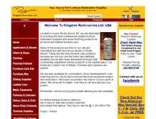 Tablet Screenshot of kingdomrestorations.com